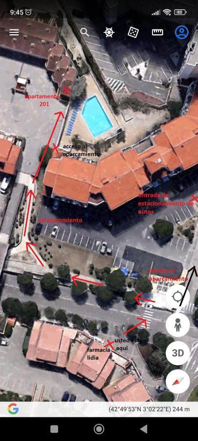 Appartement T2 Ensoleille Au Barcares 乐巴凯尔斯 外观 照片