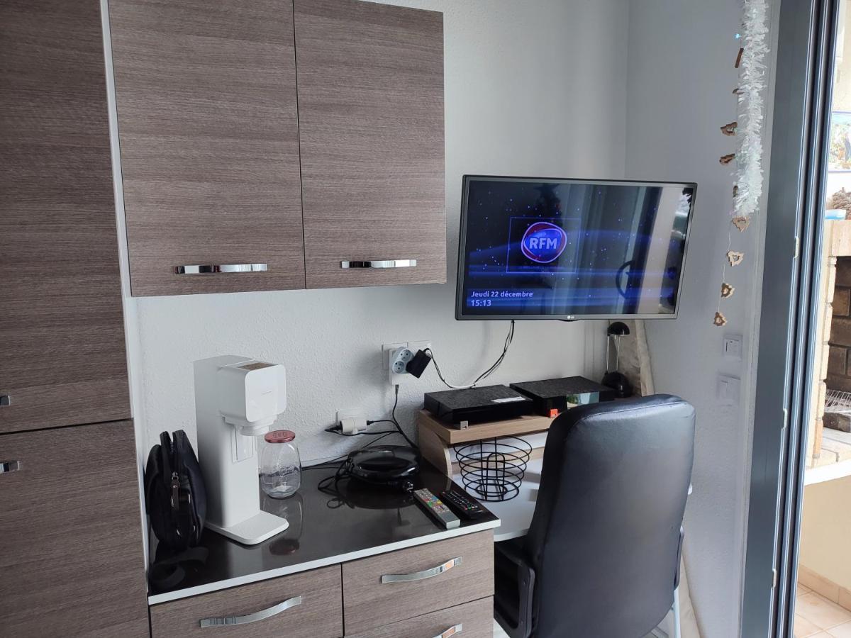 Appartement T2 Ensoleille Au Barcares 乐巴凯尔斯 外观 照片
